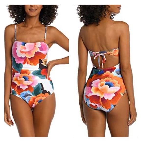 La Blanca Other - NWT La Blanca Women's Bandeau One Piece Swimsuit